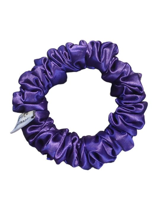 LARGE SKINNY Satin Purple