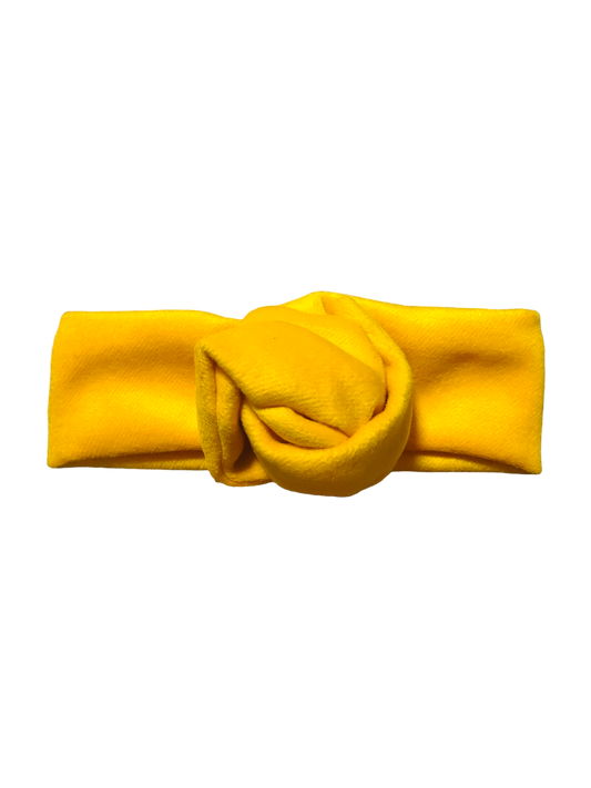 BETTY BOO BANDS™ WIRED HEADWRAP | Cashmere Wool | Mustard