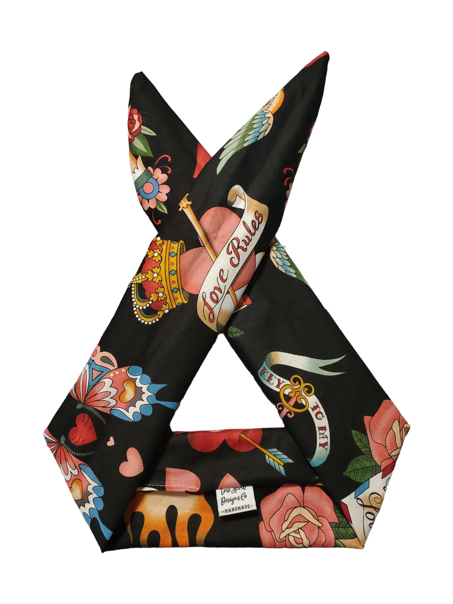 BETTY BOO BANDS™ WIRED HEADWRAP | Pinup Love | Black