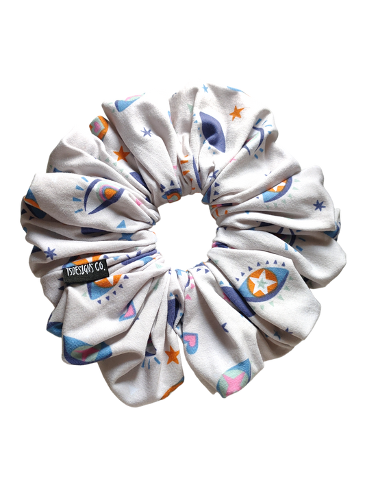 XXL Knitted Mystical Eyes White
