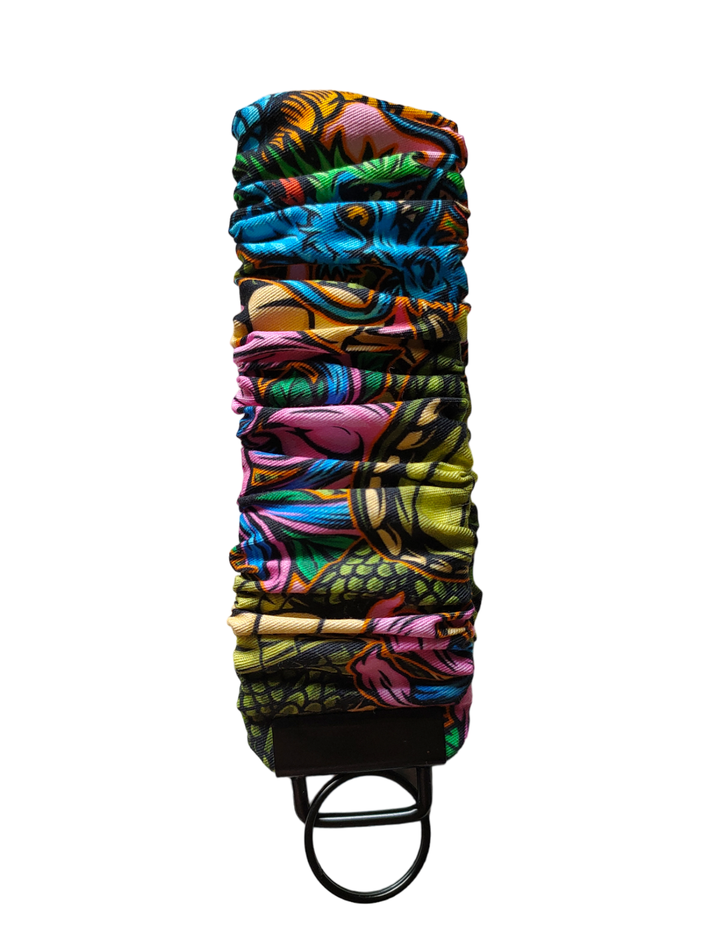 SCRUNCHIE KEY WRISTLET Tattoo Dragon