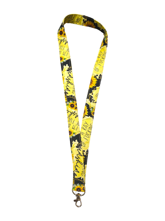 LANYARD Ray of F*ckin Sunshine