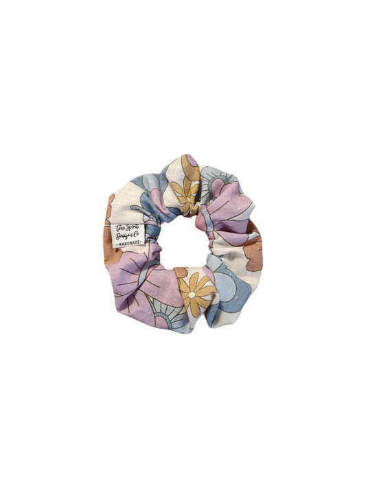 MINI Linen Purple Floral