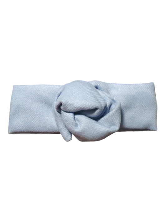 BETTY BOO BANDS™ WIRED HEADWRAP | Cashmere Wool | Sky Blue