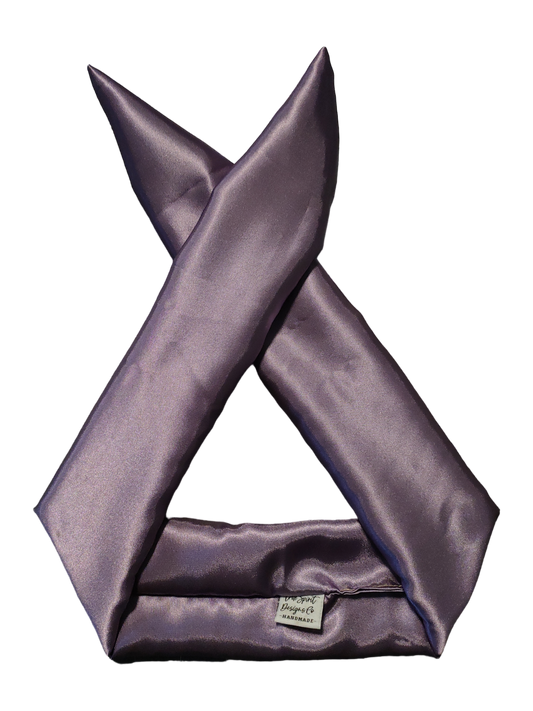 BETTY BOO BANDS™ WIRED HEADWRAP | Satin Lavendar
