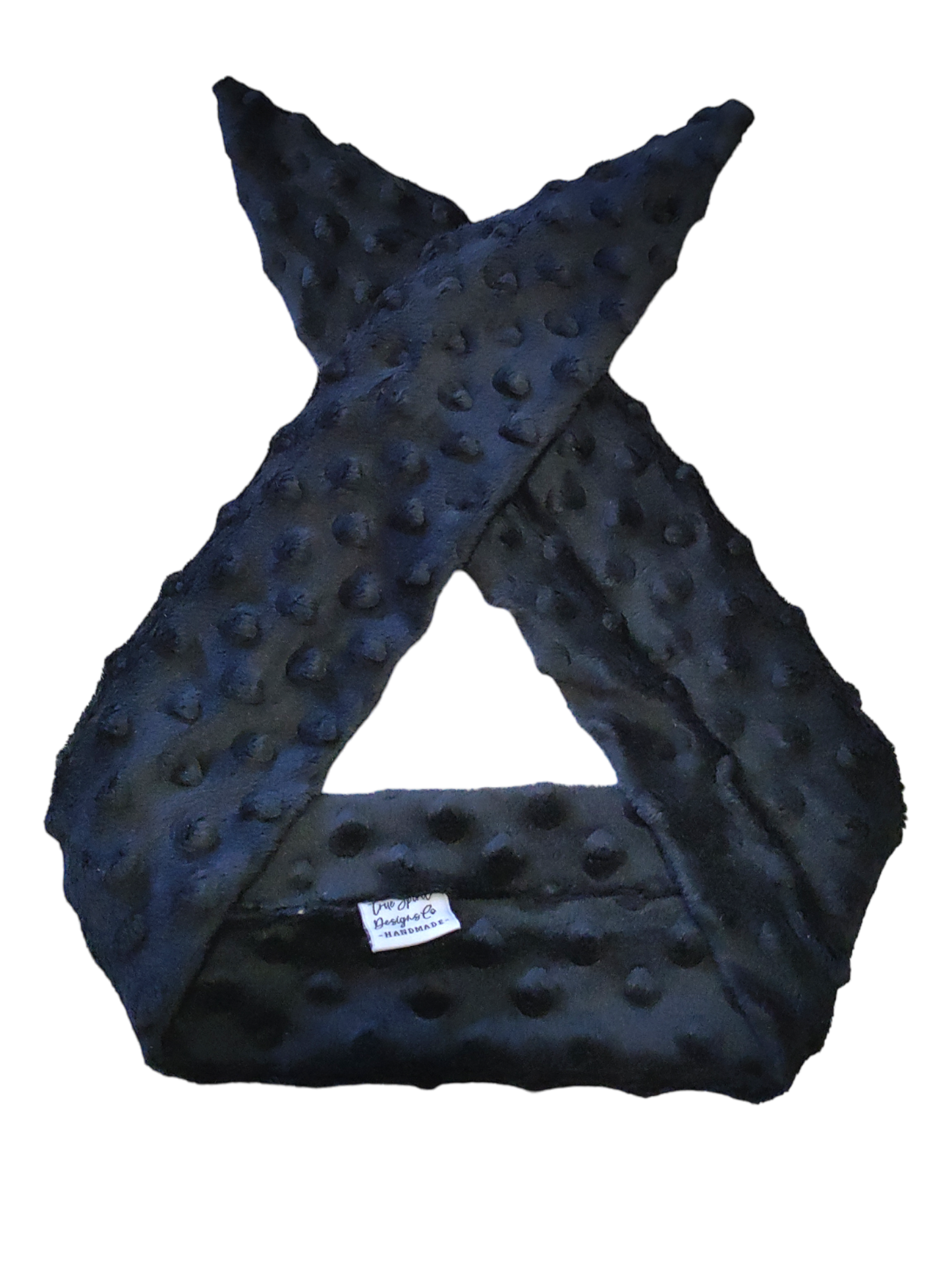 BETTY BOO BANDS™️ | MAKEUP WIRED BAND | Minky Black Dots