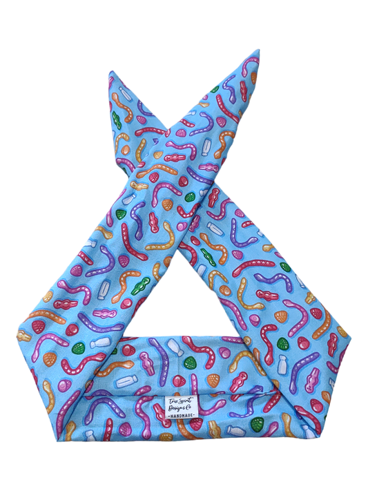 BETTY BOO BANDS™ WIRED HEADWRAP | Laura Wayne | Gummies Blue