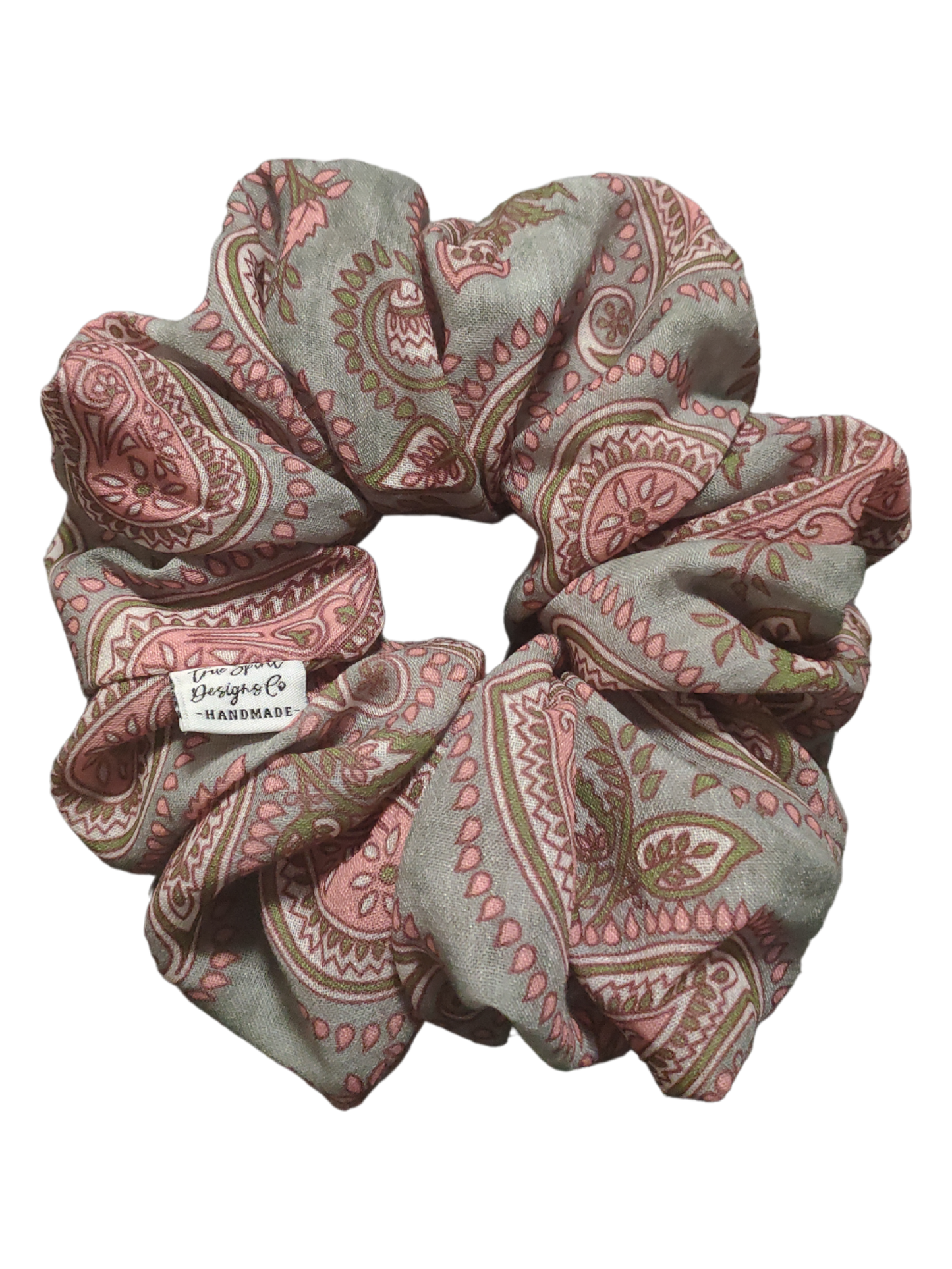 XXL Linen Pink Paisley
