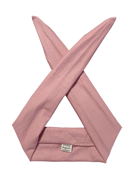 BETTY BOO BANDS™ WIRED HEADWRAP | Plain Dusty Pink