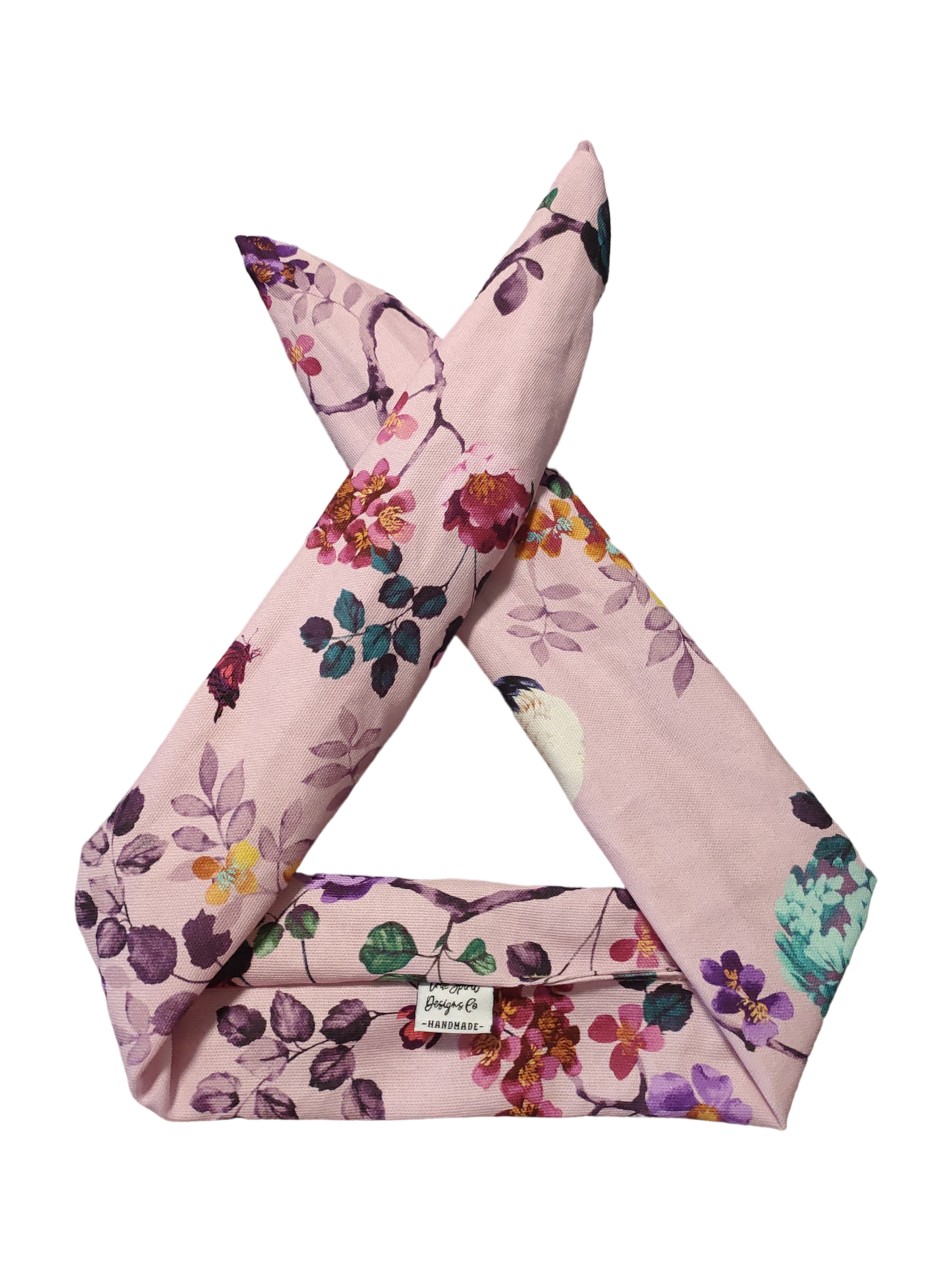 BETTY BOO BANDS™ WIRED HEADWRAP | Pink Paradiso Floral