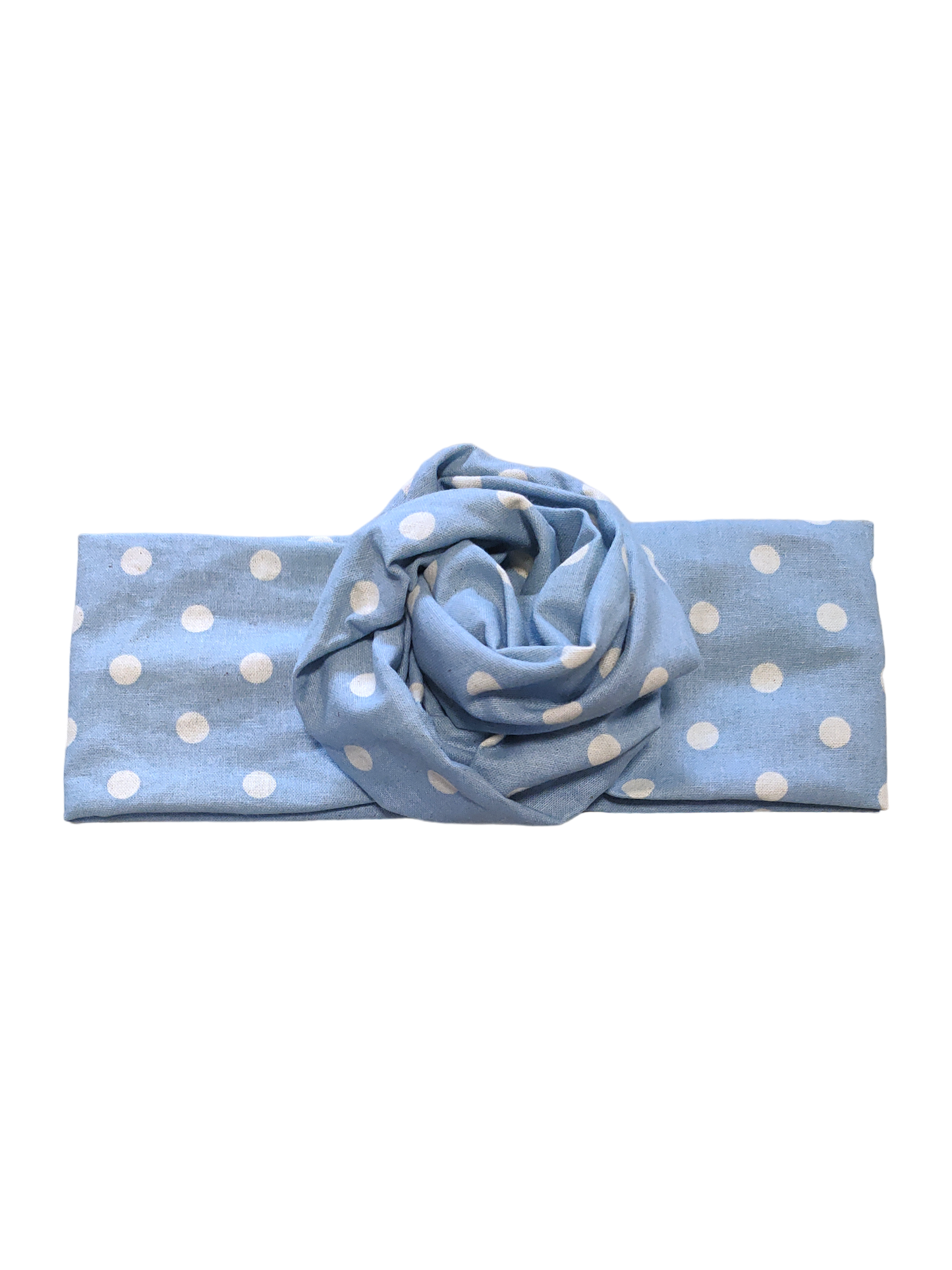 BETTY BOO BANDS™ WIRED HEADWRAP | Polkadot Vintage | Blue