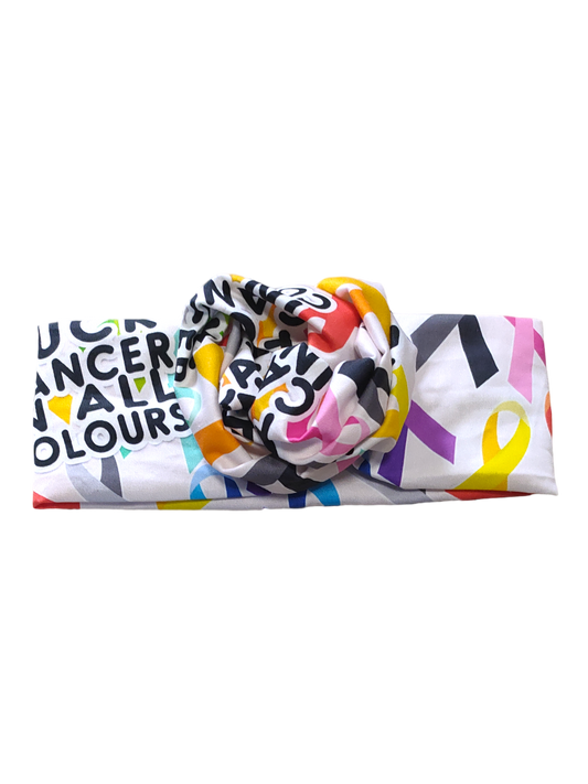 BETTY BOO BANDS™ WIRED HEADWRAP | 18+ Swear Band | F*ck Cancer in All Colours