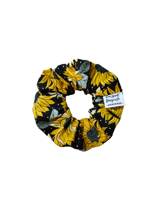 MINI Sunflowers | Black Polkadots