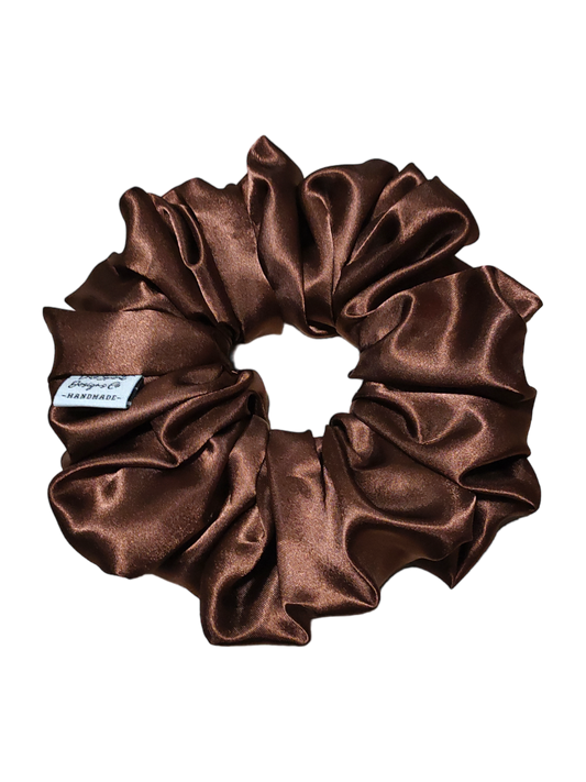 LARGE Satin Brown | Chocolate
