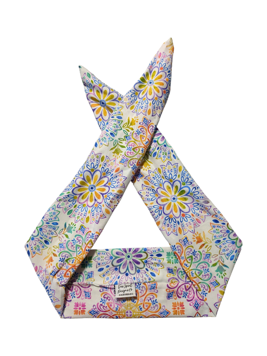 BETTY BOO BANDS™ WIRED HEADWRAP | Mandela White