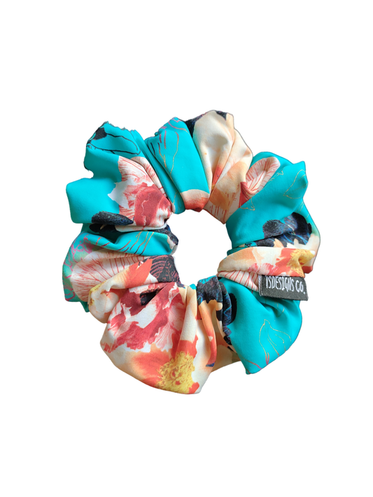 SWIM Floral | Aquamarine