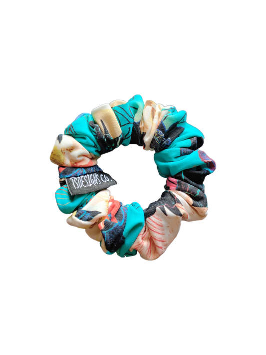 XS SWIM Floral | Aquamarine