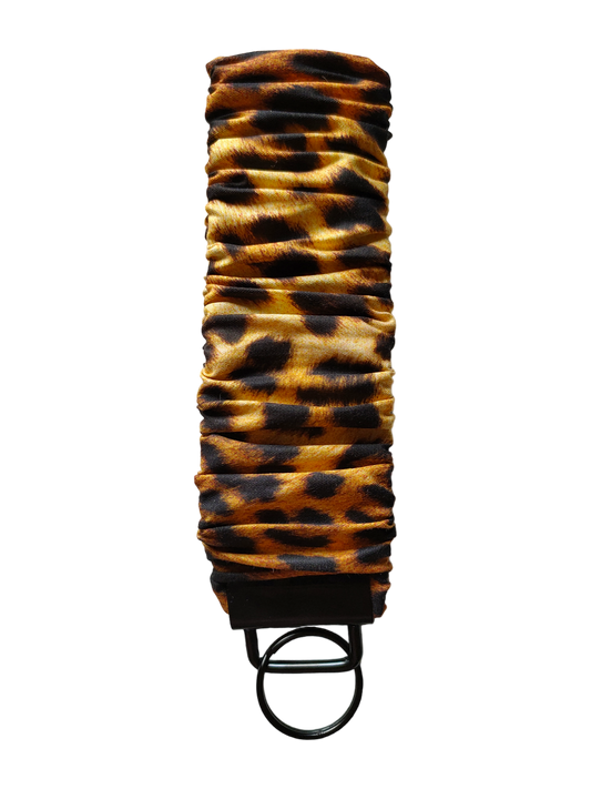 SCRUNCHIE KEY WRISTLET Cheetah