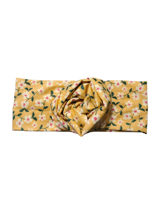 BETTY BOO BANDS™ WIRED HEADWRAP | Floral | Light Orange
