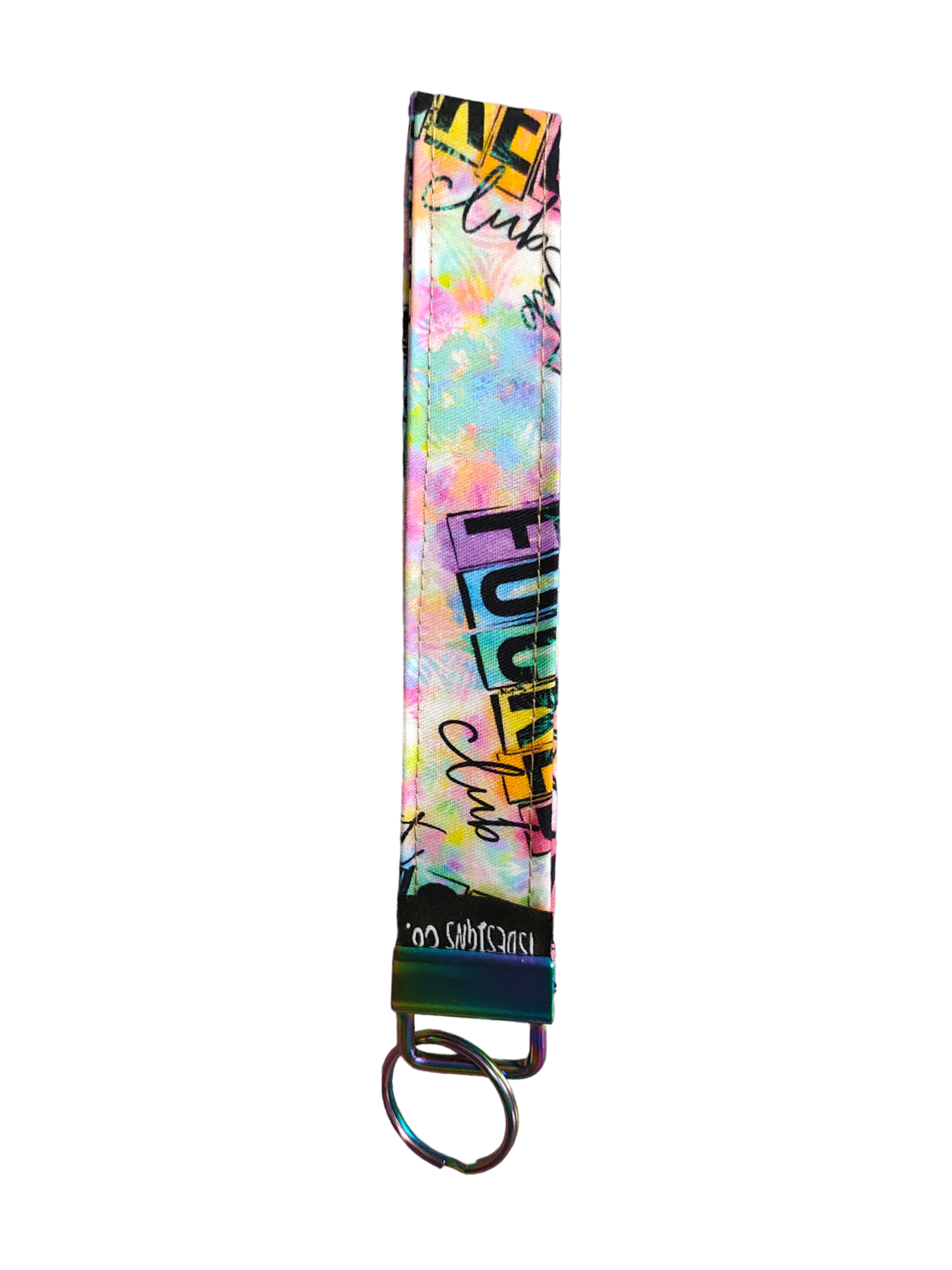 KEY WRISTLET Get F*cked Club (6"x1" approx.)