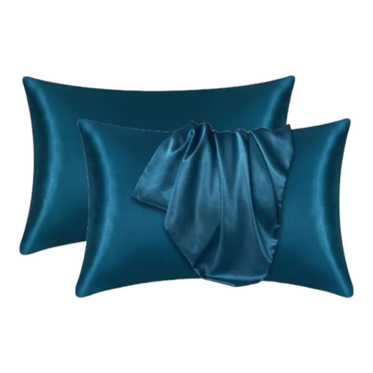 PILLOWCASE Satin Silk Peacock | 1 pc