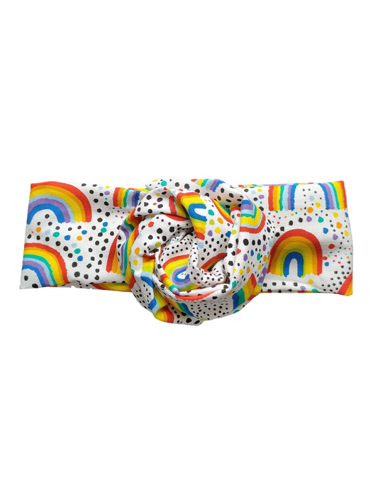 BETTY BOO BANDS™ WIRED HEADWRAP | Rainbows & Dots