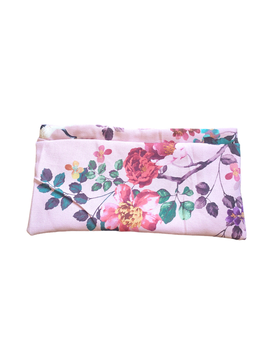 ZIPLESS WIRED STORAGE POUCHES | Pink Floral