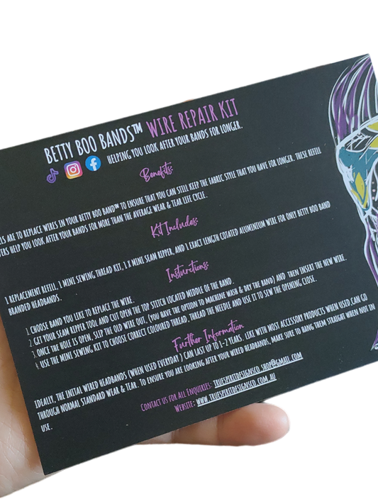 BETTY BOO 'DREAD' BANDS™️ Wire Repair Kit