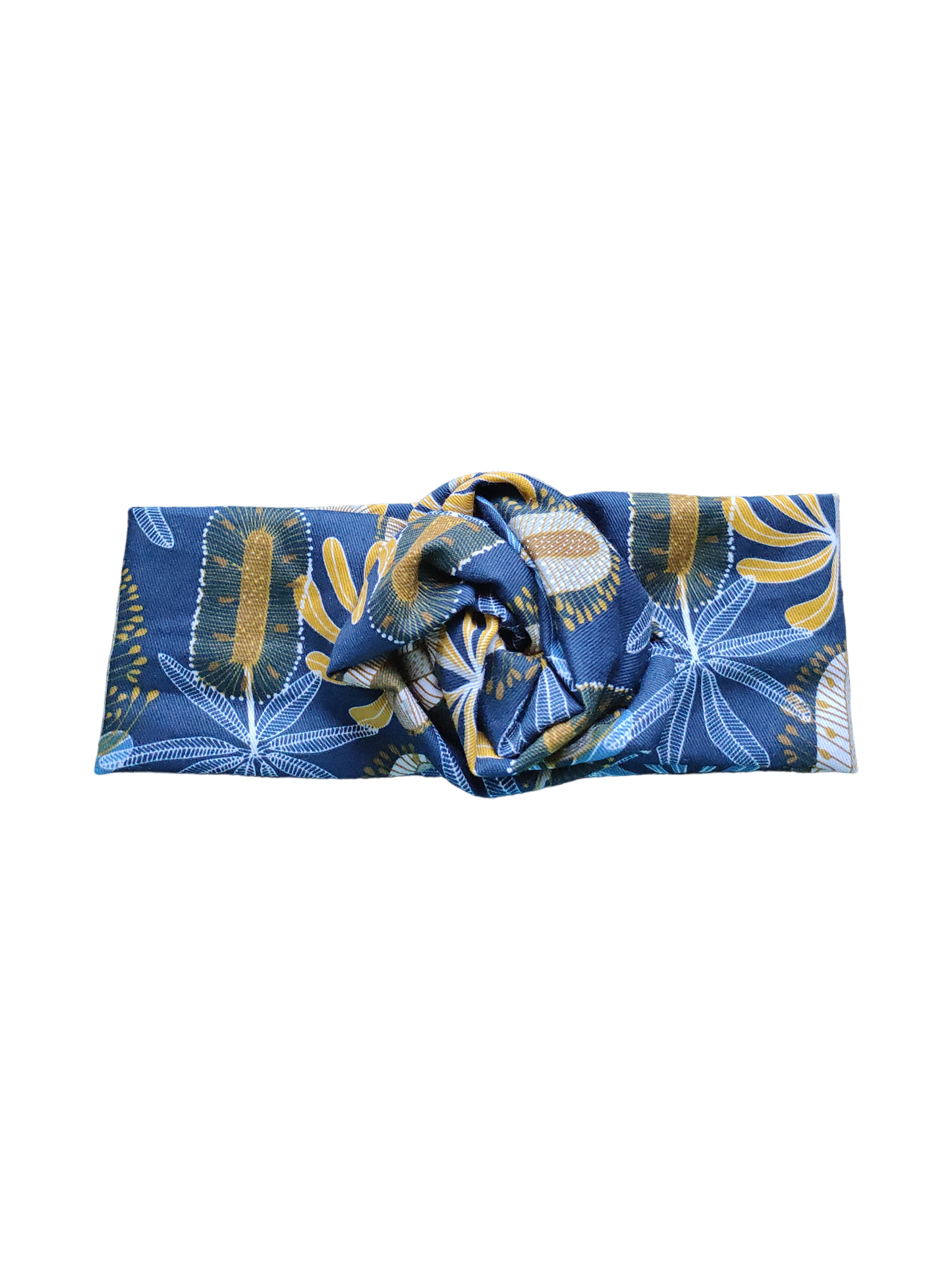 BETTY BOO BANDS™ WIRED HEADWRAP | Navy Australian Banksia