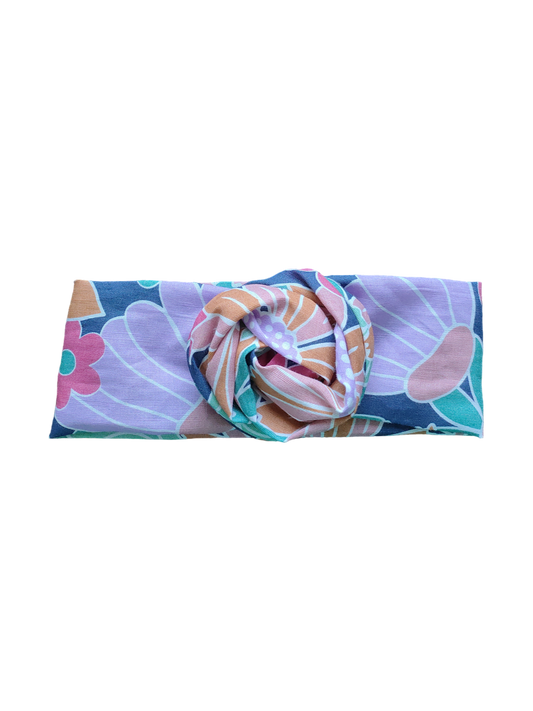 BETTY BOO BANDS™ WIRED HEADWRAP | Linen Lilah Floral