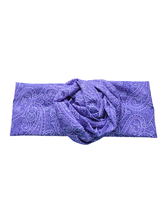 BETTY BOO BANDS™ WIRED HEADWRAP | Paisley Purples