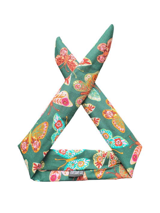 BABY | BETTY BOO BAND™ Butterflies | Deep Green