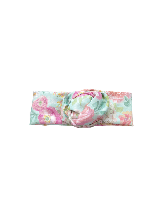 SMALL | BETTY BOO BAND™ Vintage Floral | Aqua Green
