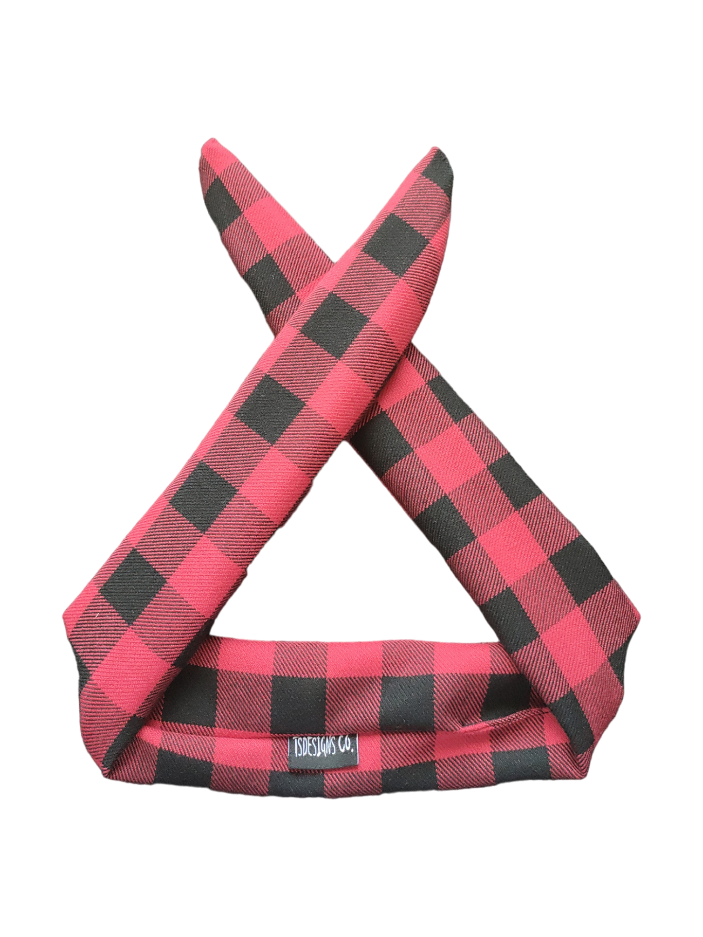 SMALL | BETTY BOO BAND™ Gingham | Red & Black
