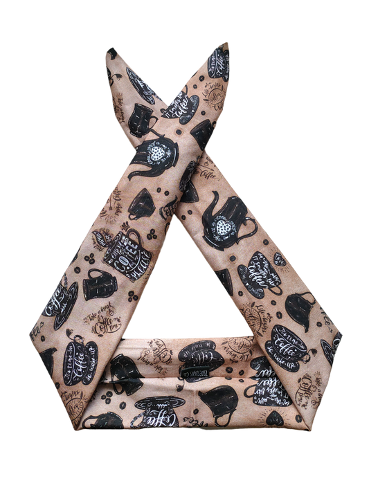 BETTY BOO BANDS™ WIRED HEADWRAP | Coffee for me Please