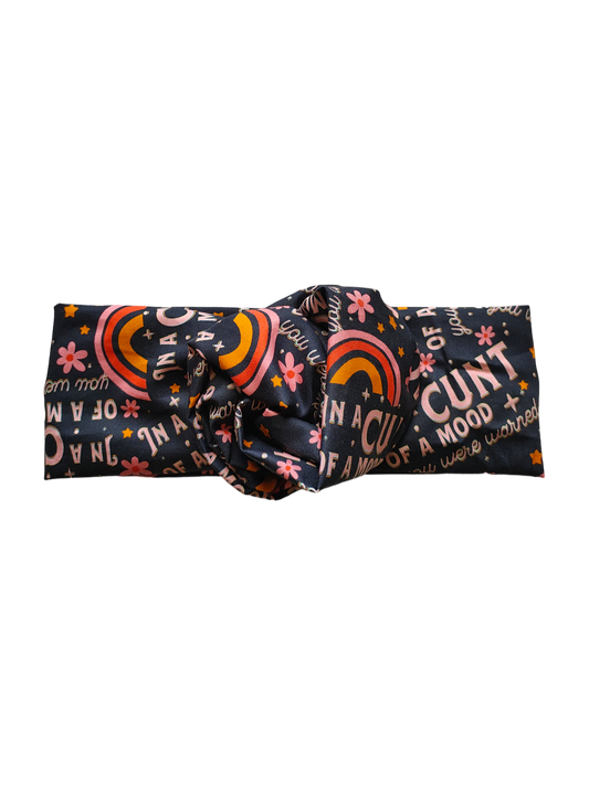 BETTY BOO BANDS™ WIRED HEADWRAP | 18+ Swear Band | In a C*nt of a Mood, you were Warned