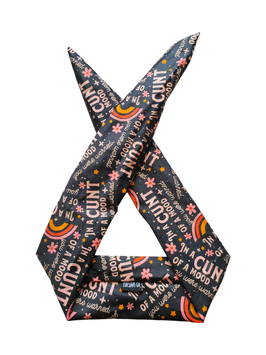 BETTY BOO BANDS™ WIRED HEADWRAP | 18+ Swear Band | In a C*nt of a Mood, you were Warned
