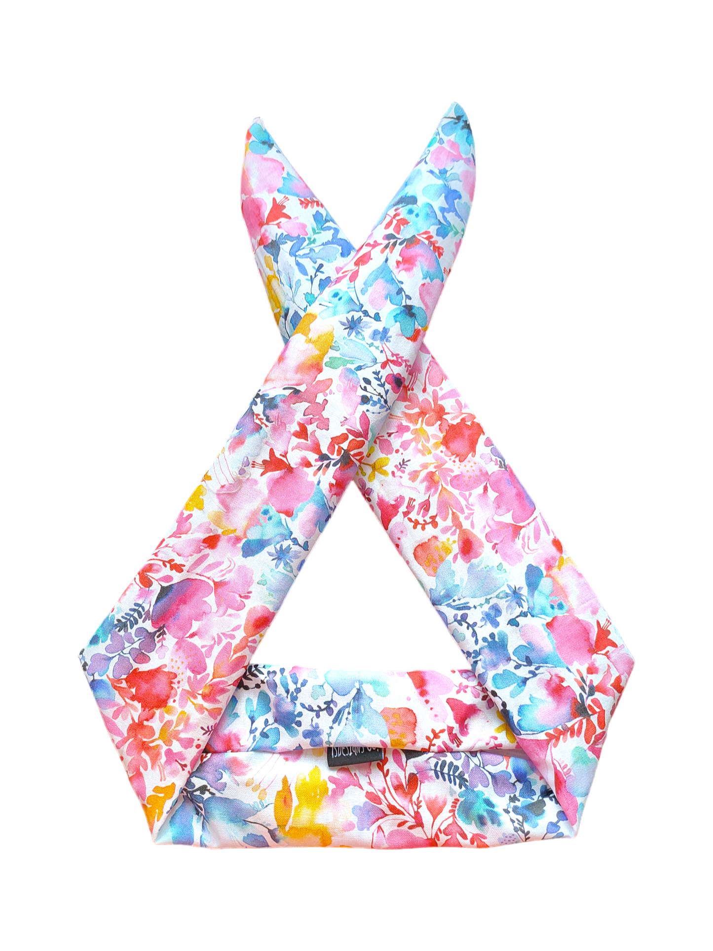 BETTY BOO BANDS™ WIRED HEADWRAP | + ZIP POCKET | Ninola Watercolour Floral