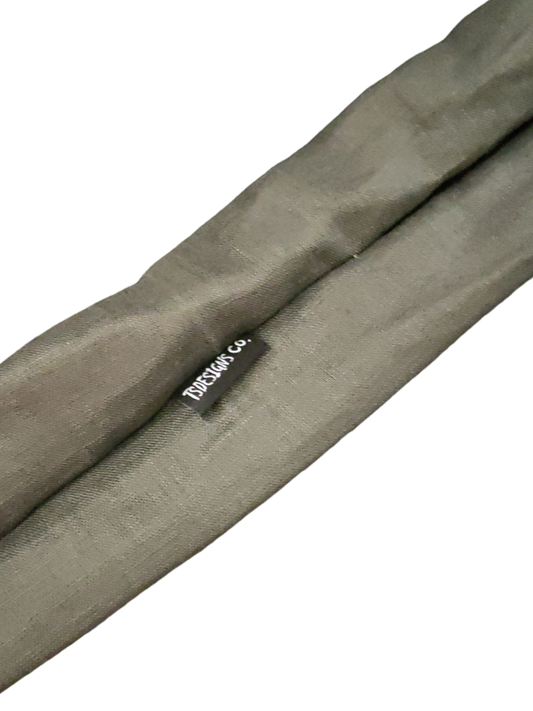 BETTY BOO BANDS™ WIRED HEADWRAP | + ZIP POCKET | Linen Army Green