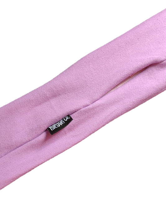 BETTY BOO BANDS™ WIRED HEADWRAP | + ZIP POCKET | Sporty Lycra Purple