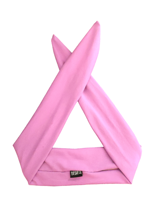 BETTY BOO BANDS™ WIRED HEADWRAP | + ZIP POCKET | Sporty Lycra Purple