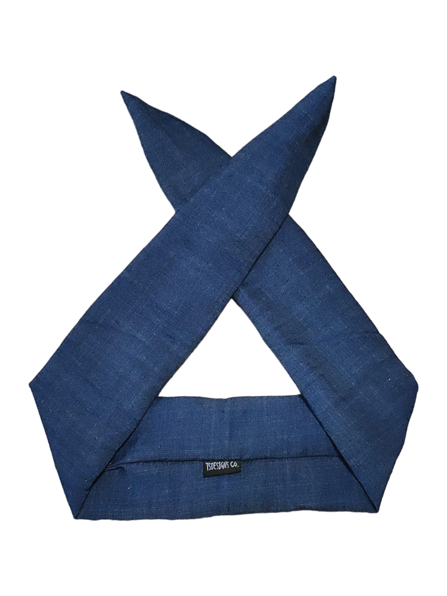 BETTY BOO BANDS™ WIRED HEADWRAP | Denim Jeans | Dark Blue