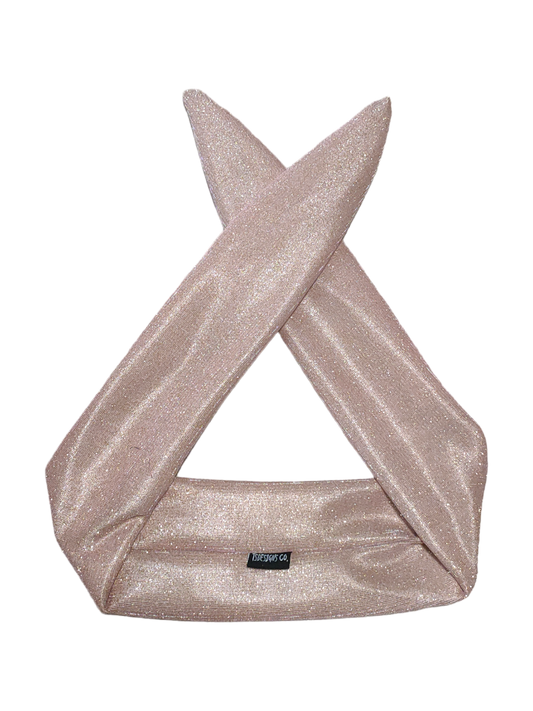 BETTY BOO BANDS™ WIRED HEADWRAP | Glam Night Out | Rose Gold
