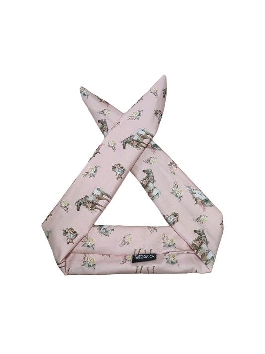 SMALL| BETTY BOO BAND™ Horses & Flowers | Pink