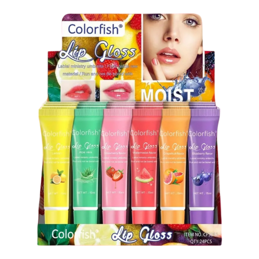 LIP GLOSS | HYDRATING & NOURISHING | 6 FRUIT FLAVOURS AVAILABLE | 15ML LIP MOISTURISER