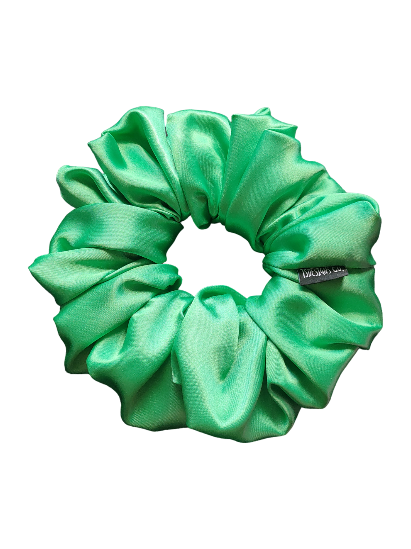 LARGE Satin Green | Pine Trees