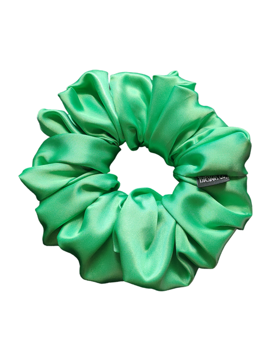 LARGE Satin Green | Pine Trees