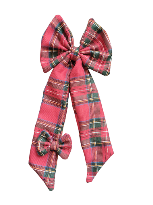 BOWS | Large & Mini Set | Tartan