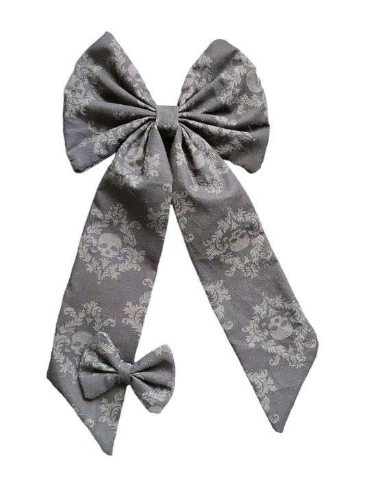 BOWS | Large & Mini Set | Vintage Black Skulls