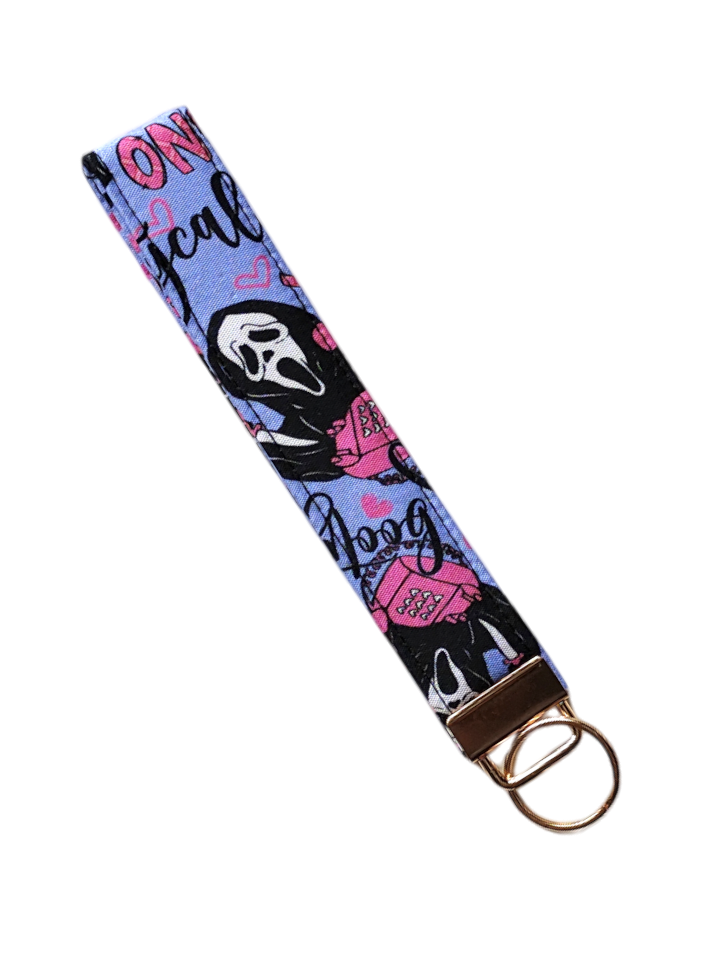 KEY FOB WRISTLET Scream | You're My Only Booty Call (17cm x 2.5cm approx)